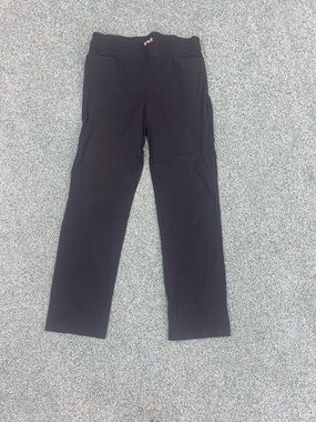 Women’s Black Stretch Straight-Leg Pants